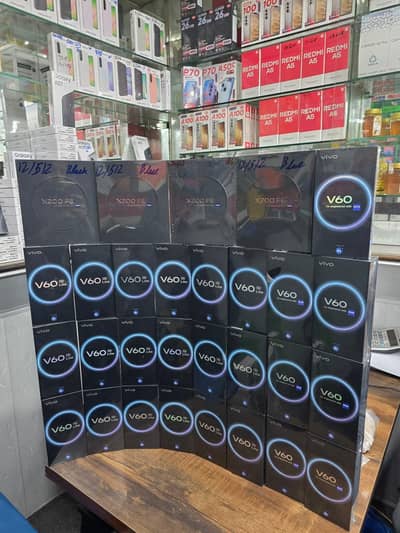Vivo V60 Lite Box Pack/ V70 5G X300 Pro X200 FE Y400 Y29 Y21D Y11D Y05