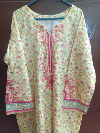 3 piece alkaram  lawn suit