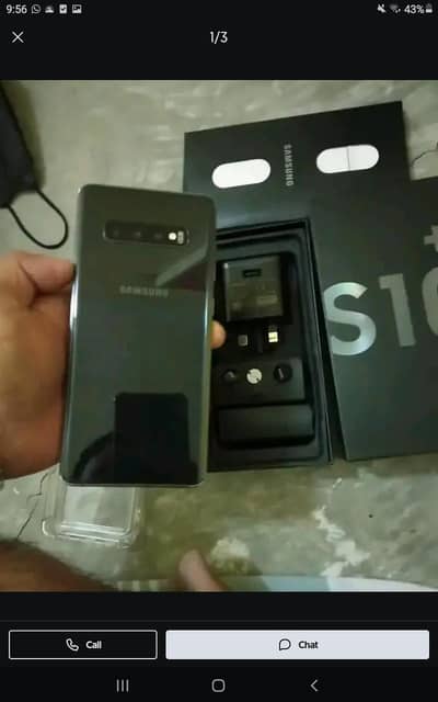Samsung S10 plus 6 ram 128gb contact number 0336=1120=109