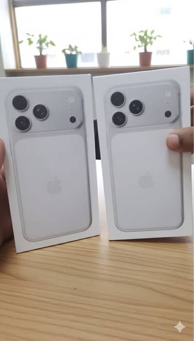 IPhone 17 pro max 256 gb silver