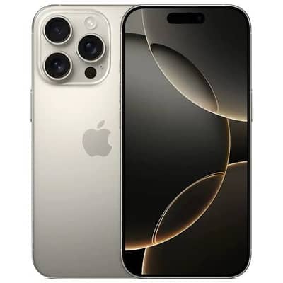 iPhone 16 pro Natural titanium 1Tb PTA approved