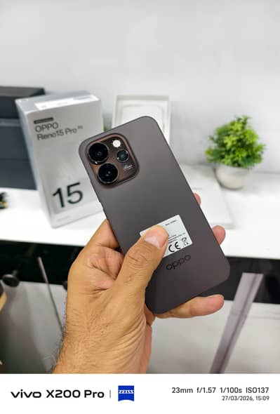 OPPO Reno 15 Pro | 12gb ram \ 512gb | pta approved |