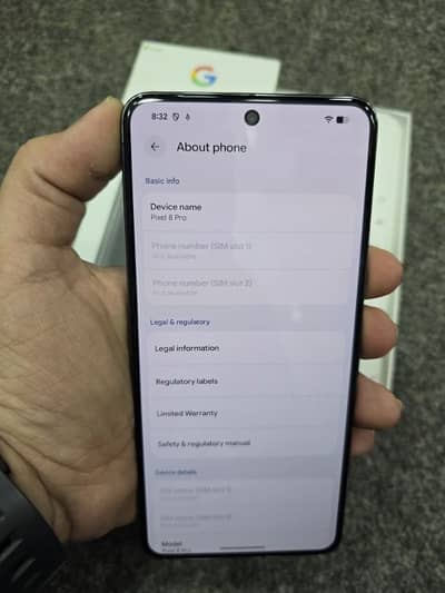 Google pixel 8Pro 12gb 256gb 8