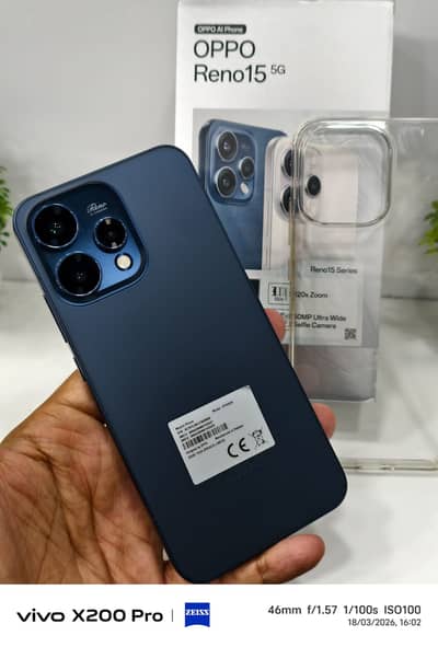 OPPO Reno 15 | 12gb ram \512gb | just box opened |
