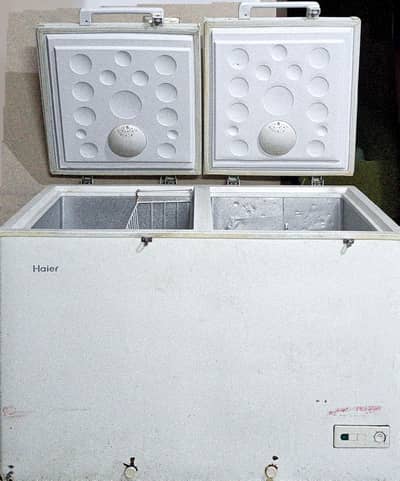 Haier deep freezer 2 door