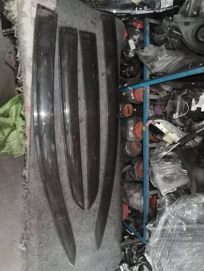 Toyota Vitz 2005-2010 Door Airpress Set - Vitz RainBow Visors