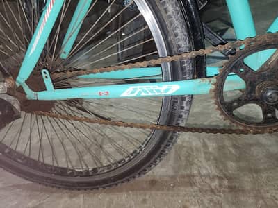 Cycle good condition aluminium freem and rims