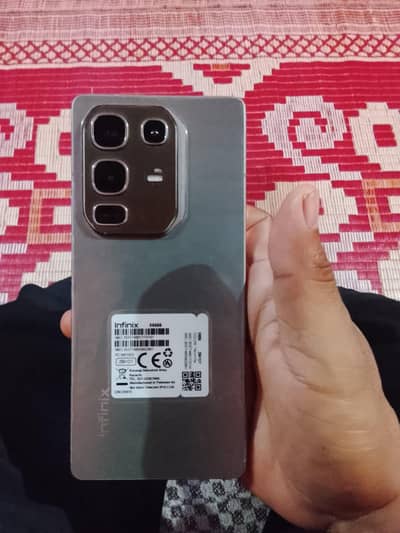 infinix Note 50 Pro 12 plus 256 GB box maujud hai