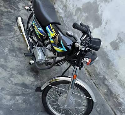 HONDA CG 125 BLACK