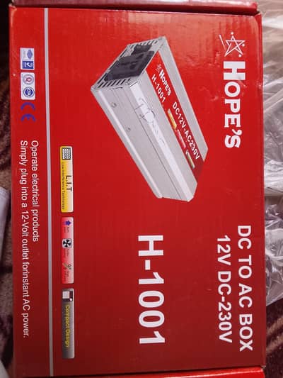 Hope's DC to AC converter for sell | 1000 Watt