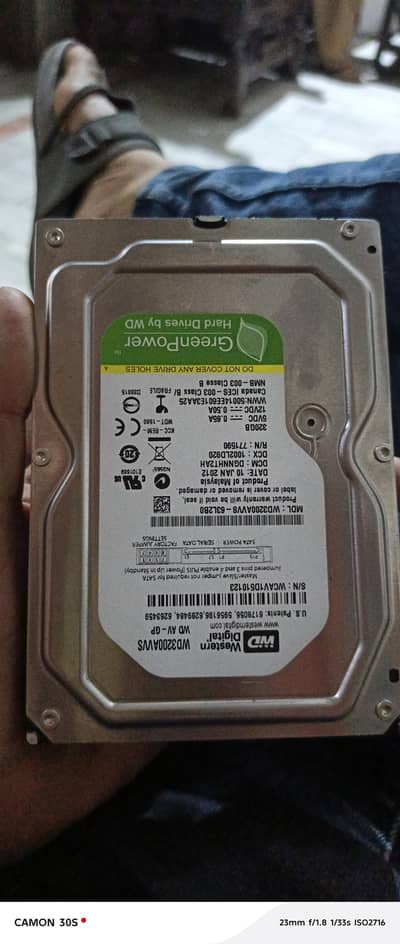 wD Hard 500 GB