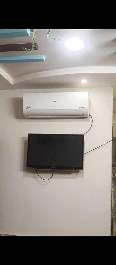 Haier 1 ton Ac only one session used 10/10