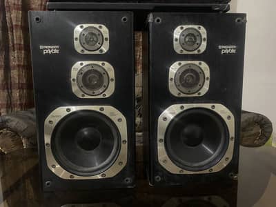 Pioneer 220 mm woofer with 66 mm mid range and 20 mm tweeter