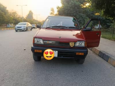 89 model mehran ha red colour ma outer shower ha iner total original h