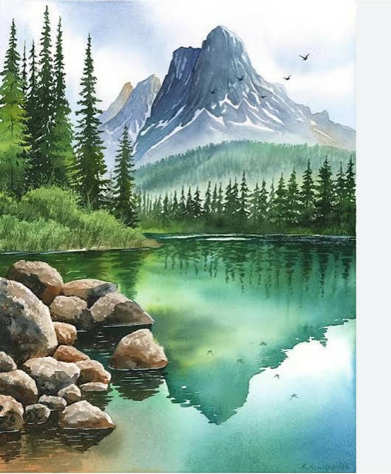 Hand made paintings for wall decores 1