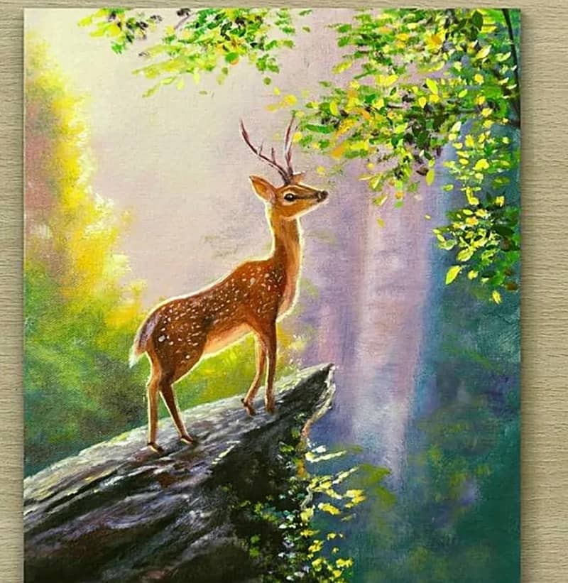 Hand made paintings for wall decores 8