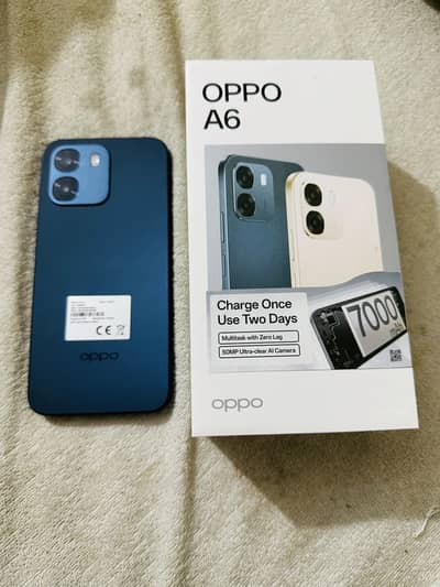 Oppo A6 8/256 two weeks used two year’s warranty
