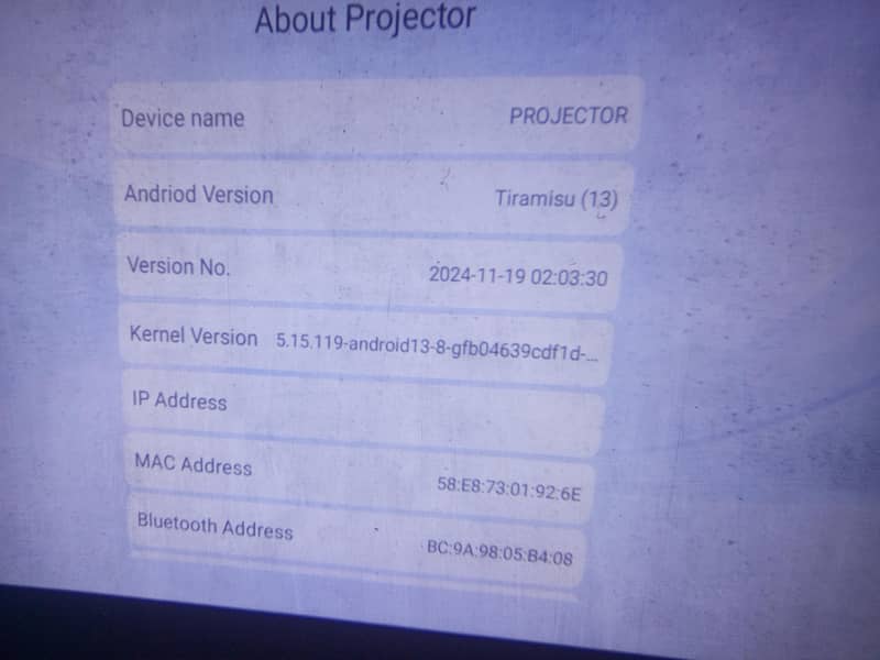 intelligent projector 3