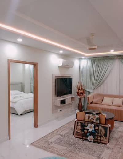 Fully Furnished 1 Bed Apartment Available For Rent On Prime Location And Reasonable Price