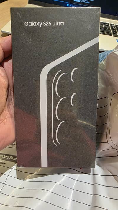 Samsung S26 Ultra 12/512 PTA approved pin pack.