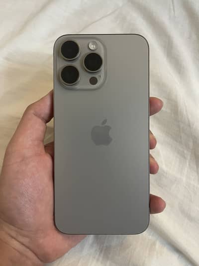 iPhone 15 Pro Max 256GB | PTA Approved | Natural Titanium
