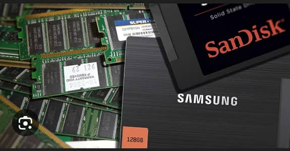 RAM,HARD & SSD for laptop