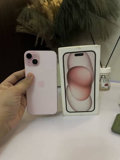 iPhone 15 Plus Pink with box| Factory Unlocked| 128gb