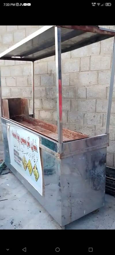 BBQ stall and Roll counter and table and others Equipment
