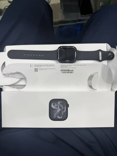 APPLE SERIES 11 46 MM BLACK JUST BOX PACK WARRANTY UNTIL 12 MARCH 2027