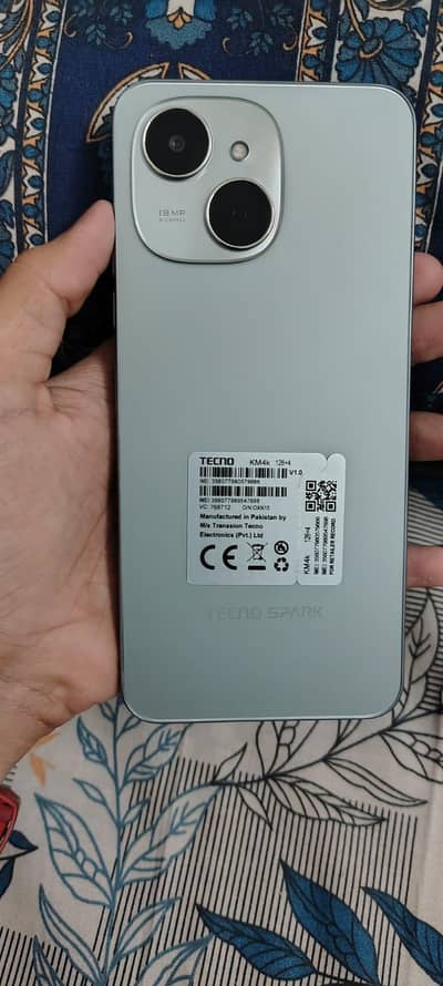 tecno spark 40c just like new