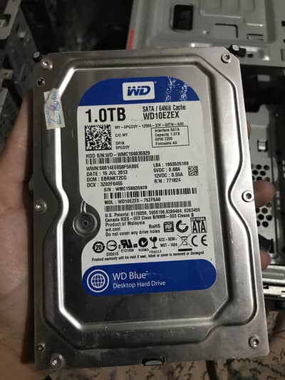 1tb hard with 8 to 9 games