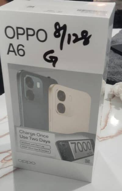 Oppo A6 Box pack
