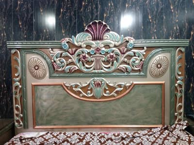 Bed set : King Bed two side table dressing