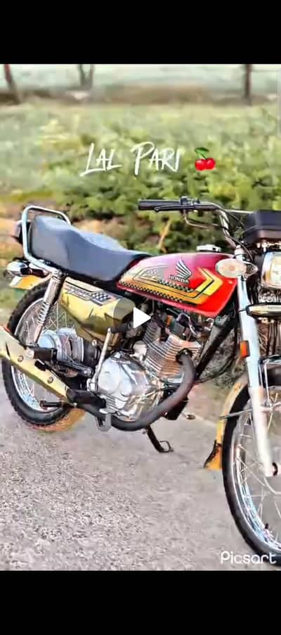 Antique bike in the town