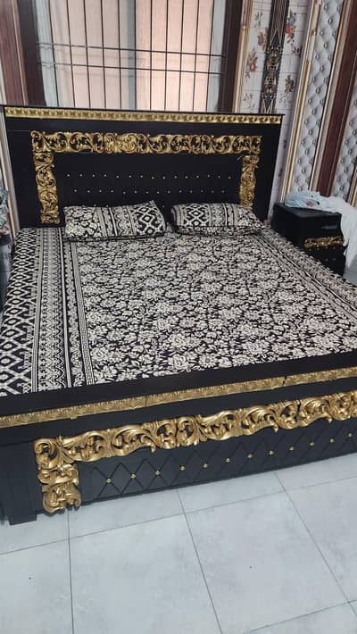 Full set 2 Beds 1 dresser and all with sofa Urgent sale