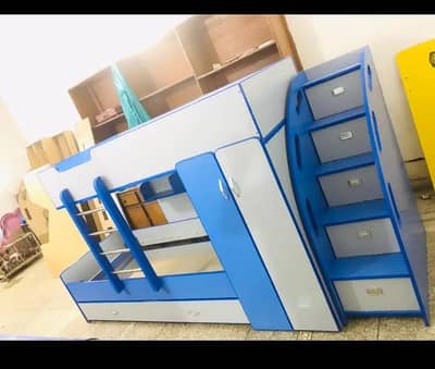 Bunk bed | Kid wooden bunker bed | Baby bed | Double bed | Triple bed