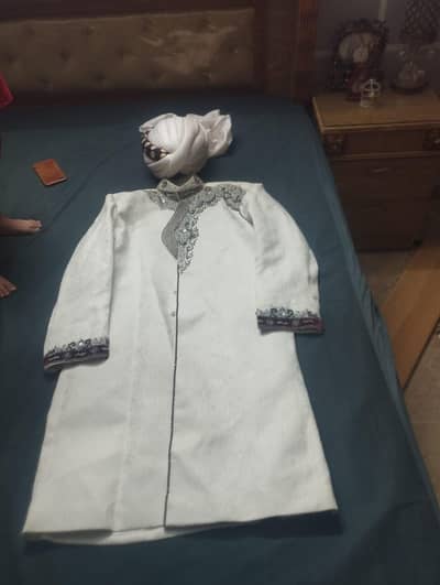 Sherwani with complete pug n khusa