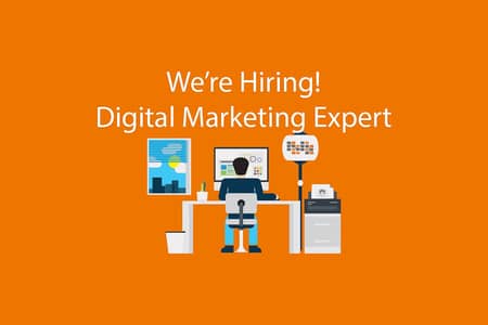 we are hiring digital marketing expert