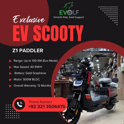 Z1 Paddler-Electric Bike,Electric Scooty,Ev Scooter-Special Offer