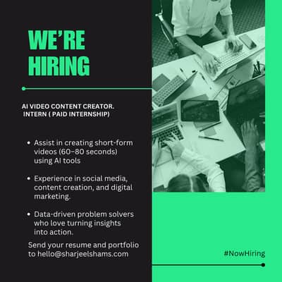 Video Content Creator Intern