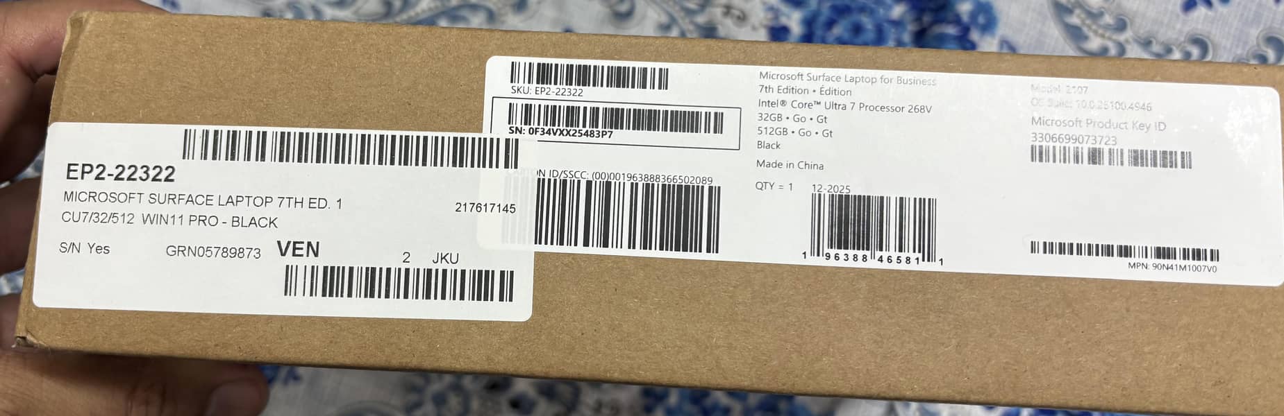 MICROSOFT SURFACE 7th EDT 0