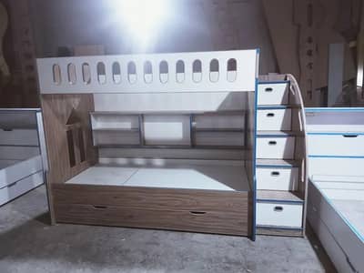 Bunk bed | Kid wooden bunker bed | Baby bed | Double bed | Triple bed