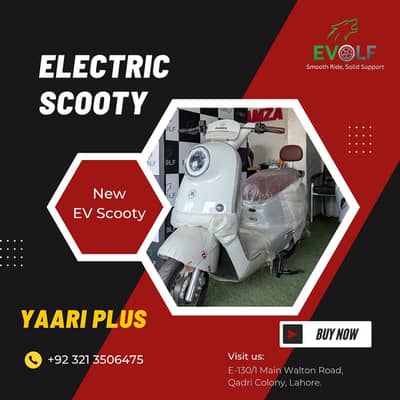 YAARI PLUS Electric Bike,Electric Scooty,Ev Scooter-Special Offer