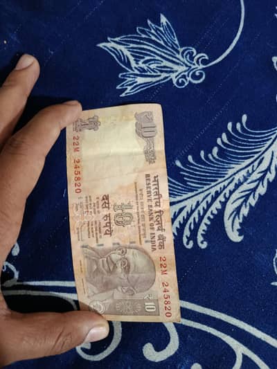 Indian currency note