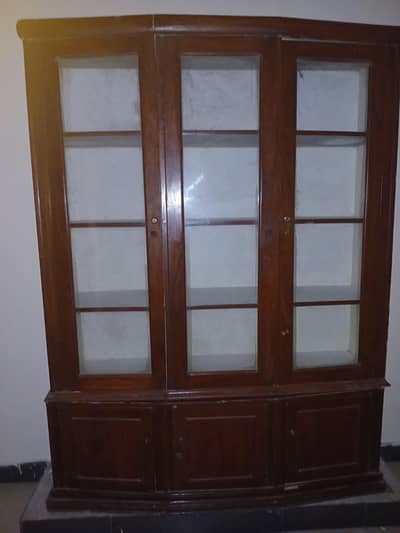 Wooden wardrobe