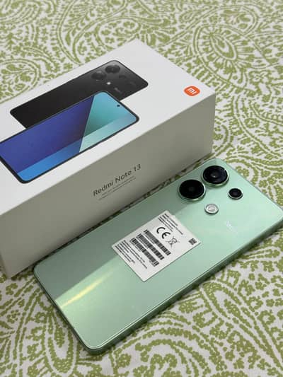REDMI NOTE 13 COMPLETE BOX 10/10