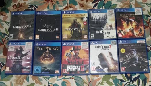 PS4 Games For Sale | Dark Souls Game | Elden Ring| Red dead redemption