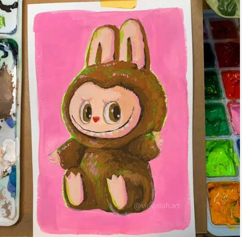 Hand made paintings for wall decores 9