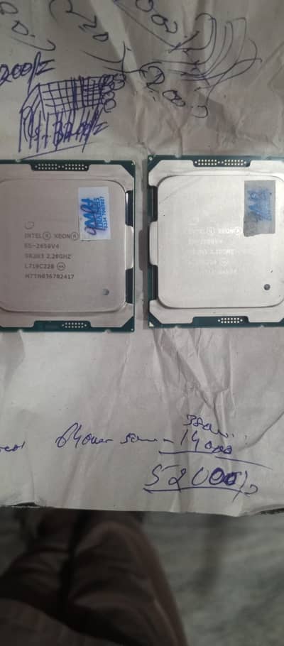 Xeon E5 2650v4 pair processor available