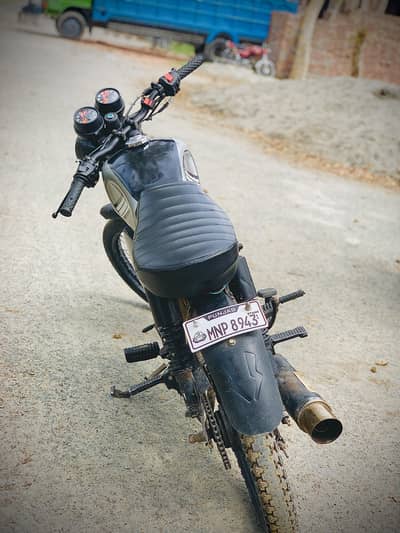 70cc Cafe Racer Bike urgent for sell